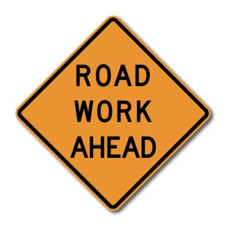 CW20-1 Road Work Ahead