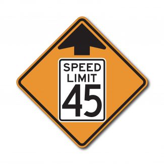 CW3-5 Reduced Speed Ahead (Variable)