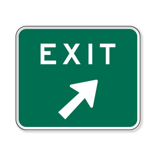 exit sign