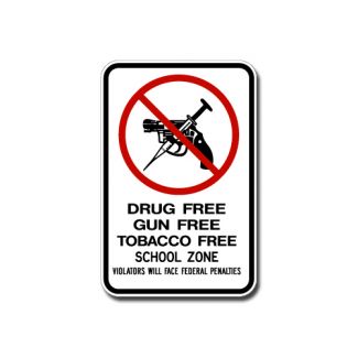 IS-55 Drug Free Gun Free Tobacco Free Zone