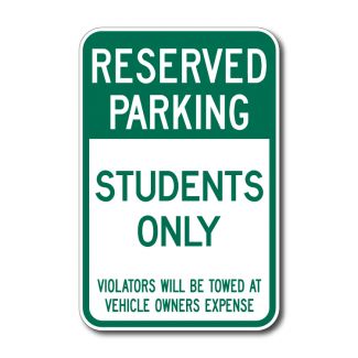 IS-79 Reserved Parking, Students Only