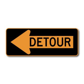 M4-10 Detour Arrow
