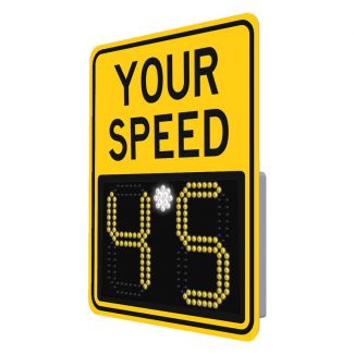 SafePace 100 Solar/AC Radar Speed Sign
