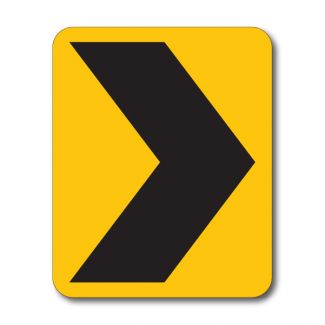 W1-8 Chevron