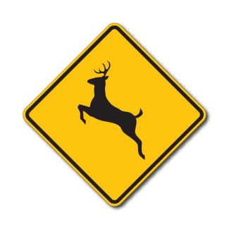 W11-3 Deer Crossing Symbol